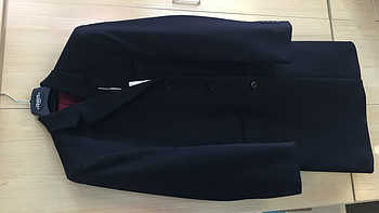 Charles Tyrwhitt Classic fit navy wool and cashmere overcoat 羊毛羊绒大衣 晒单 & 海淘大衣尺码建议