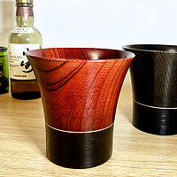 #设计之美#京の漆器：象彦木胎漆器烧酒杯两件套