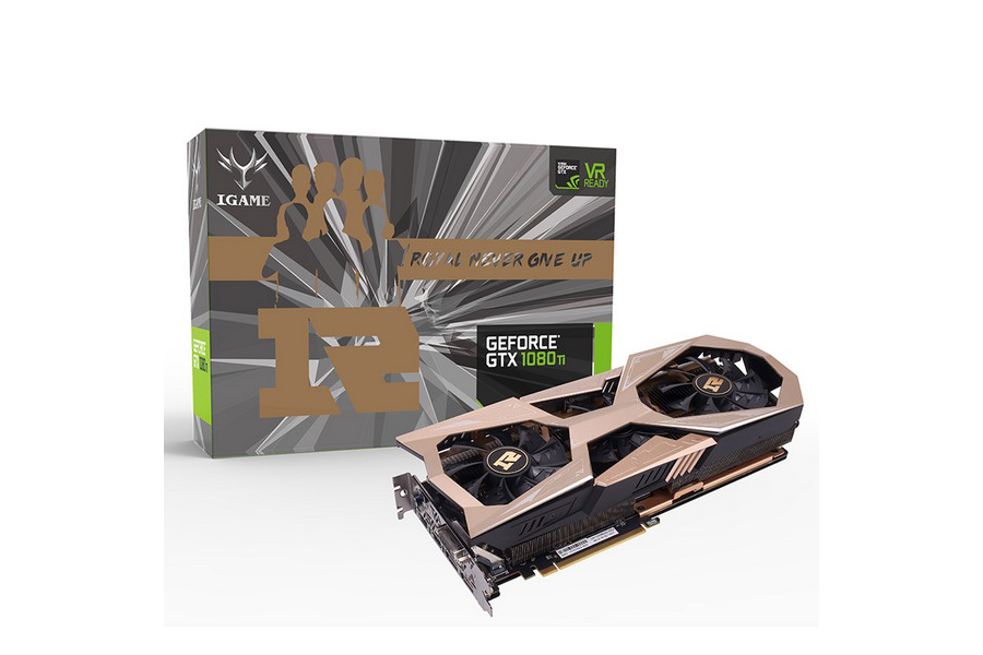 联合RNG战队：COLORFUL 七彩虹 发布 GTX1080Ti RNG Edition 非公版显卡