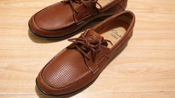 夏日轻便之选：Clarks 其乐 Un Port 男装船鞋 开箱晒物