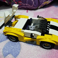 何以解忧，有我乐高 篇三：#晒单大赛#我们爱这个错—Lego 乐高 31046 高速跑车 三合一体验