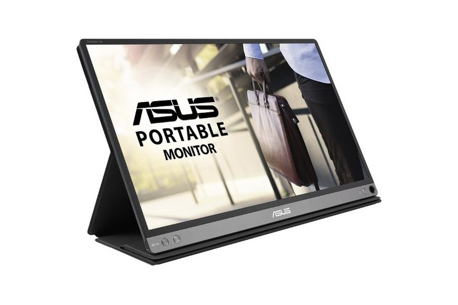 #CES2018新品速递#便携式TYPE-C一线方案：ASUS 华硕 发布 ProArt PQ22UC 和 ZenScreen Go MB16AP 显示器