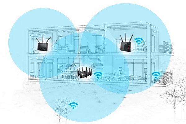 华硕路由器福音：ASUS 华硕 推出 AiMesh WiFi 覆盖组网系统