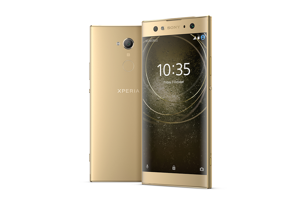 #CES2018新品速递#后置指纹识别：SONY 索尼 发布 Xperia XA2 和 XA2 Ultra 中端手机