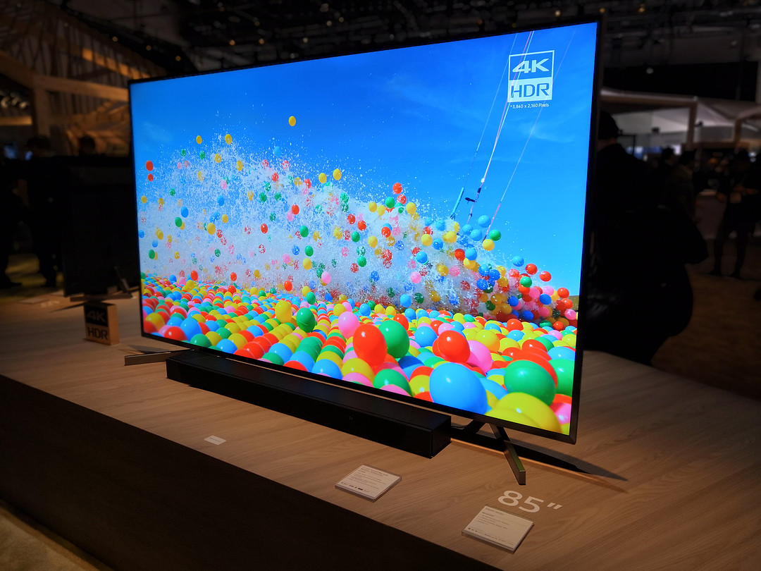 #CES2018新品速递#大幅提升实用性：SONY 索尼 发布新款OLED电视 A8F 及新一代F系列电视