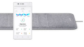 #CES2018新品速递#接替Withings Aura：NOKIA 诺基亚 推出 Nokia Sleep 睡眠追踪器