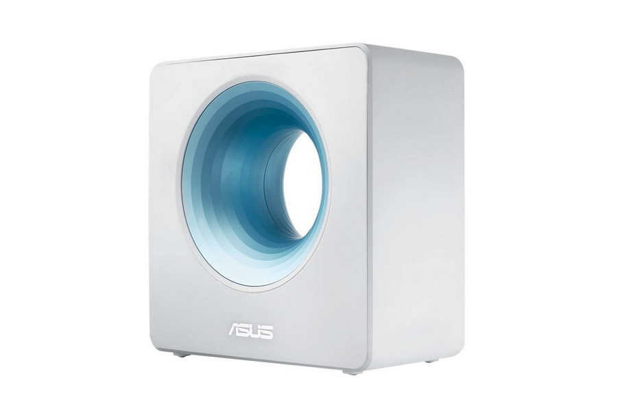 #CES2018新品速递#酷似无叶风扇：ASUS 华硕 发布 Blue Cave AC2600 路由器