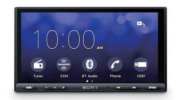 #CES2018新品速递#6.95英寸屏幕大小、强化音频表现：SONY 索尼 发布 CarPlay/Android Auto 车载娱乐中控屏