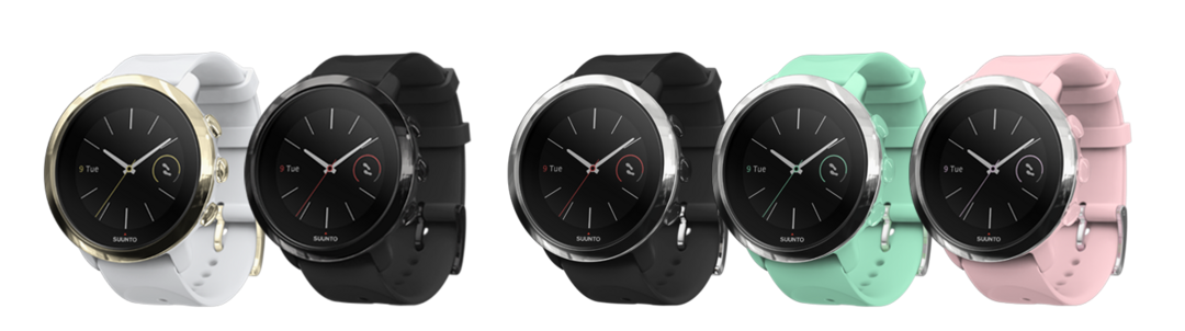 #CES2018新品速递#去掉GPS面向入门级：Suunto 颂拓 发布 3 Fitness 运动手表