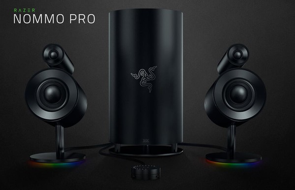 #CES2018新品速递#杜比虚拟5.1环绕技术+RGB幻彩：RAZER 雷蛇 发布 Nommo“天狼星”系列音箱