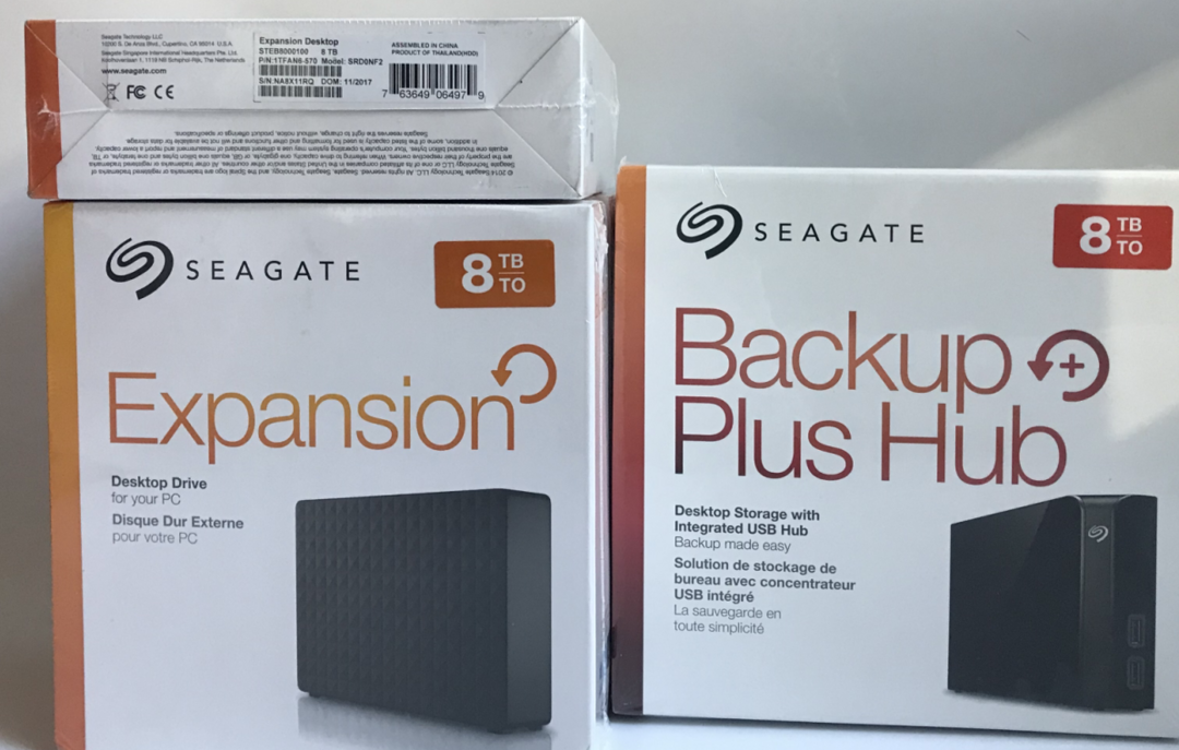 便宜硬盘哪里找：2017版 SEAGATE 希捷 Expansion 新睿翼 8TB移动硬盘 (附拆解)
