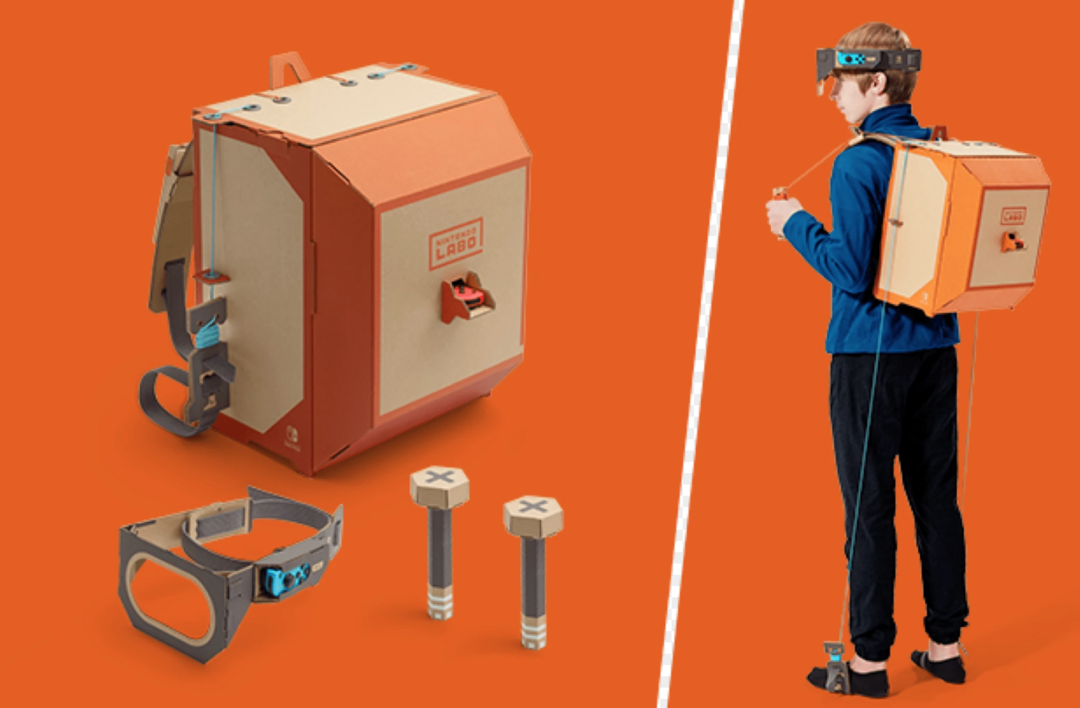 瓦楞纸间的无限创意：Nintendo 任天堂 公布 基于Switch的Nintendo Labo 套件