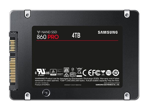 最高4TB容量：SAMSUNG 三星 发布 860 Pro SSD 固态硬盘