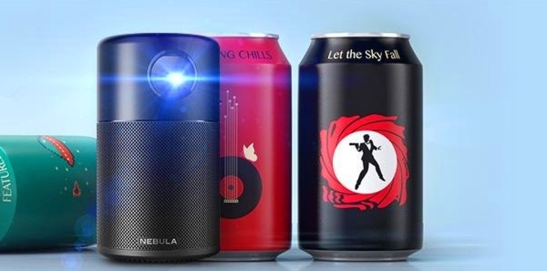 超便携、可投影:ANKER 推出 Nebula Capsule“星云胶囊”智能音箱