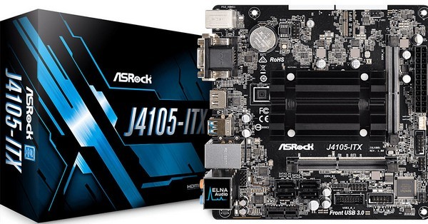基于Gemini Lake平台：ASRock 华擎 发布 J4105-ITX 和 J4105B-ITX 迷你主板