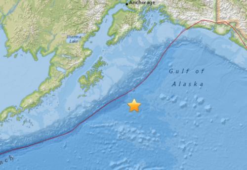 出行提示：美国阿拉斯加附近发生8级地震