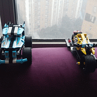 LEGO 42059特技卡车+42058特技摩托 合体回力车#剁主计划-武汉#全民分享季#