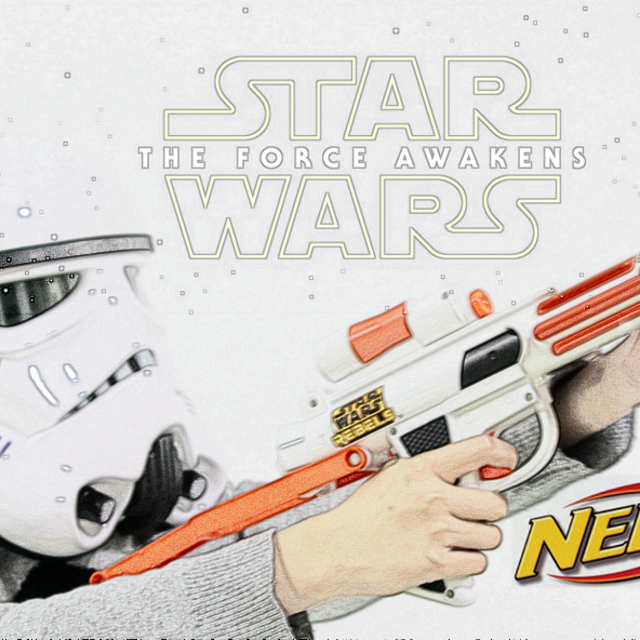 最便宜的星战题材 NERF—Star Wars 星球大战 反叛者联盟发射器