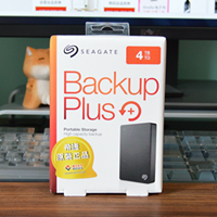 Seagate 希捷 Backup Plus 睿品4TB  移动硬盘 金属黑 开箱简测