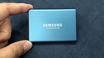 #本站首晒#Portable SSD，你的掌上随身存储：Samsung 三星 T5 500GB 移动硬盘 入手体验
