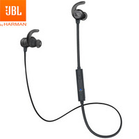 JBL T280BT 入耳式蓝牙无线耳机 运动耳机 手机耳机 游戏耳机 金属钛振膜 磁吸式带麦 枪色