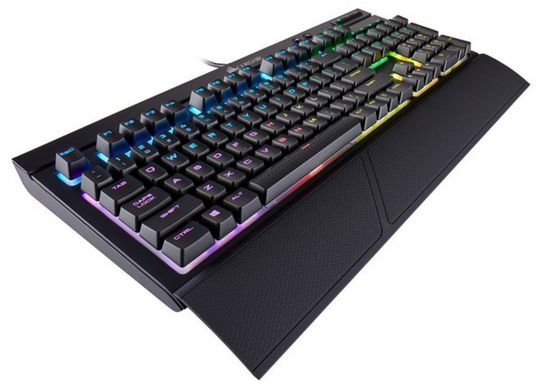 RGB幻彩、IP32防水、防尘:CORSAIR 美商海盗船 发布 K68 RGB 机械键盘
