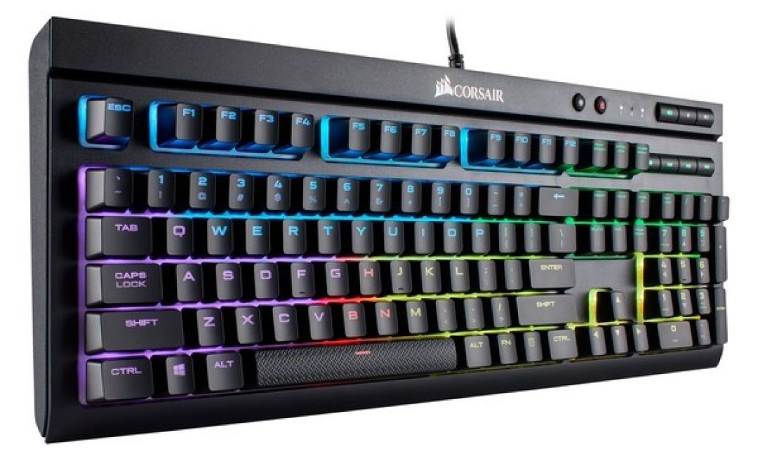 RGB幻彩、IP32防水、防尘:CORSAIR 美商海盗船 发布 K68 RGB 机械键盘