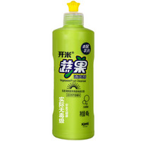 开米（kami）蔬果清洗剂清洁剂 果蔬净 洗洁精(无香型) 400g 瓶装