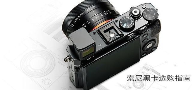 #年货大作战#SONY 索尼 黑卡相机 选购指南