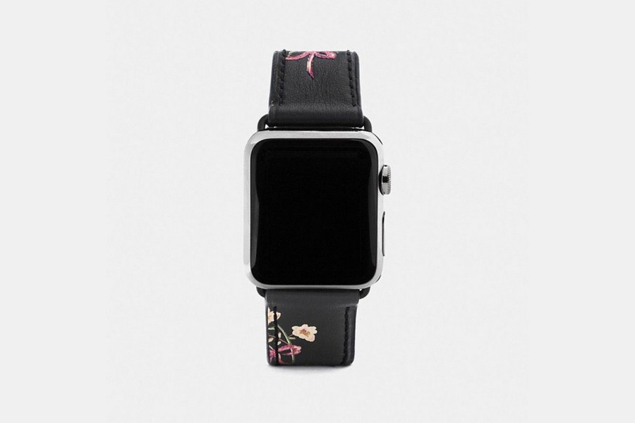 新增配色、真皮手工缝制：COACH 蔻驰 发布 多款 Apple Watch 时尚表带