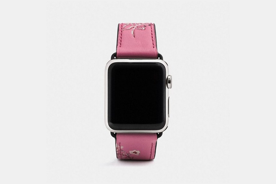 新增配色、真皮手工缝制：COACH 蔻驰 发布 多款 Apple Watch 时尚表带