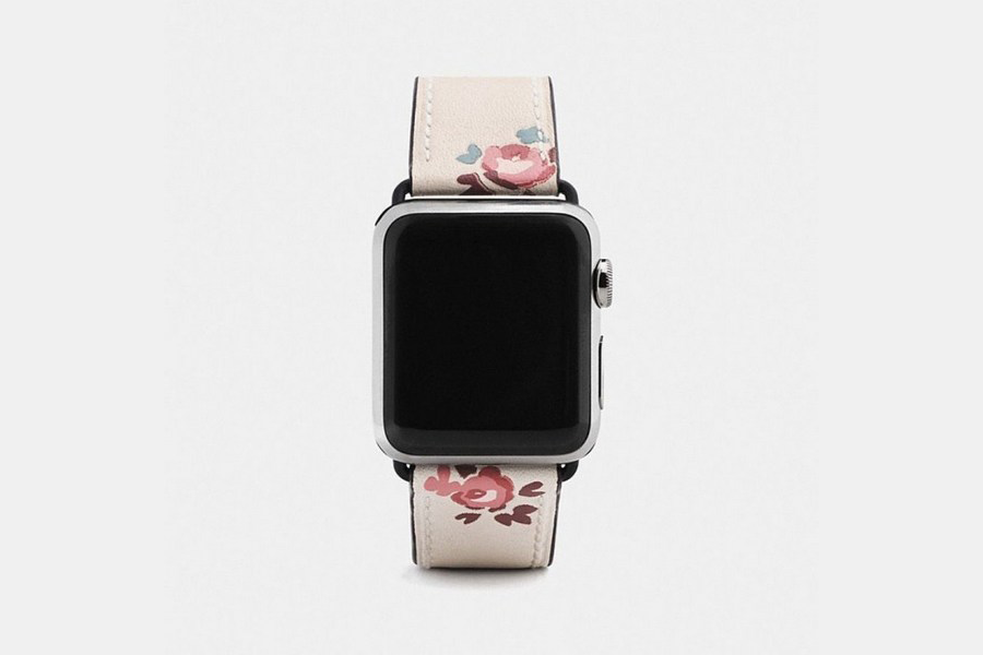 新增配色、真皮手工缝制：COACH 蔻驰 发布 多款 Apple Watch 时尚表带