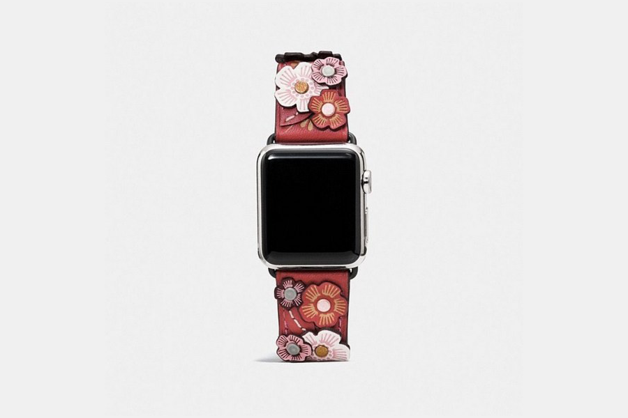 新增配色、真皮手工缝制：COACH 蔻驰 发布 多款 Apple Watch 时尚表带