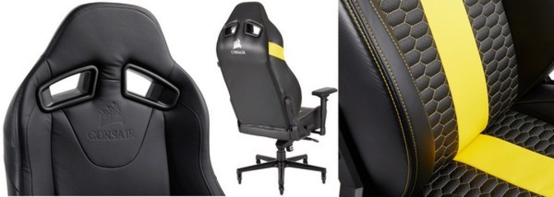 坐垫更宽敞舒适：CORSAIR 美商海盗船 发布 T2 Road Warrior 和 T1 Race升级版 电竞座椅