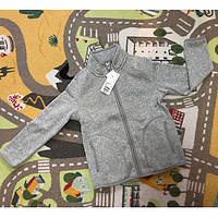 我买的童装 篇十二：UNIQLO 优衣库 儿童针织摇粒绒拉链茄克