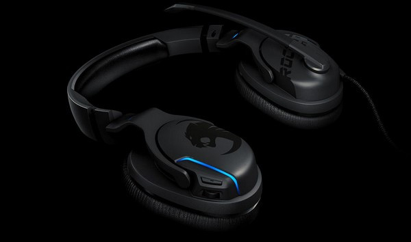 虚拟7.1、RGB幻彩：ROCCAT 冰豹 发布 Khan AIMO 7.1 头戴式耳机