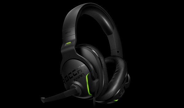 虚拟7.1、RGB幻彩：ROCCAT 冰豹 发布 Khan AIMO 7.1 头戴式耳机