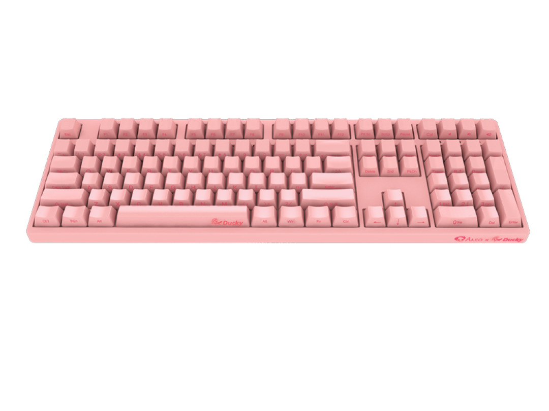 激起你的少女心:Akko X Ducky 发布 3108侧刻全粉色版 机械键盘