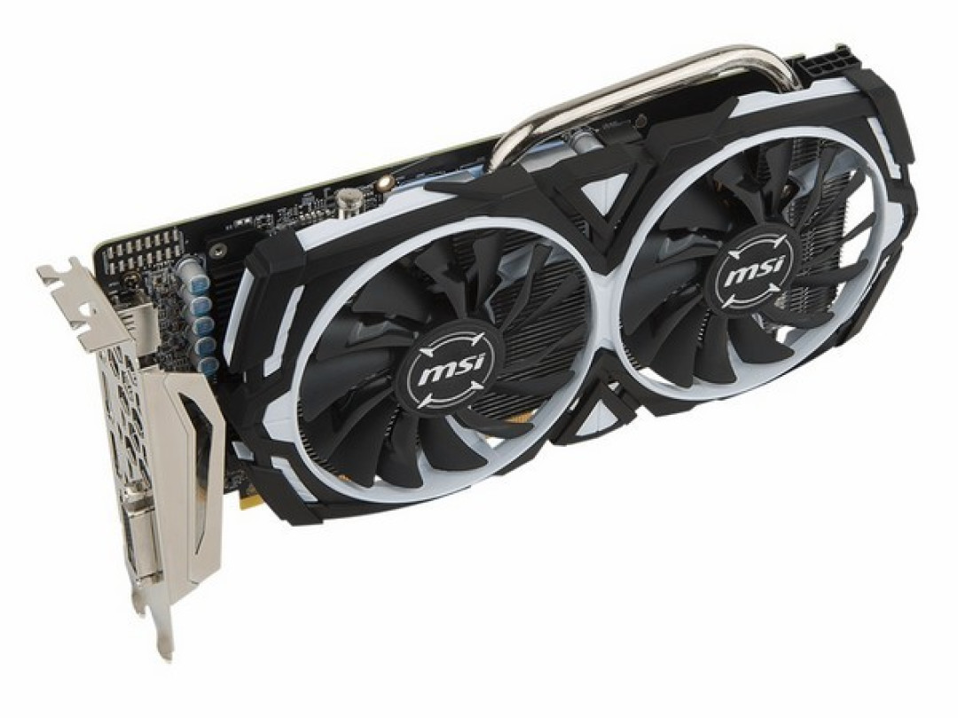经典黑白配色、出厂小幅超频：msi 微星 发布 RX 570 ARMOR 8G OC 非公版显卡