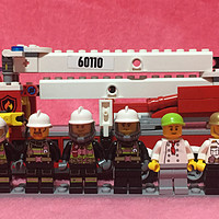 乐高共享积木 篇三：LEGO 乐高 CITY系列 60110 新版消防总局 拼搭