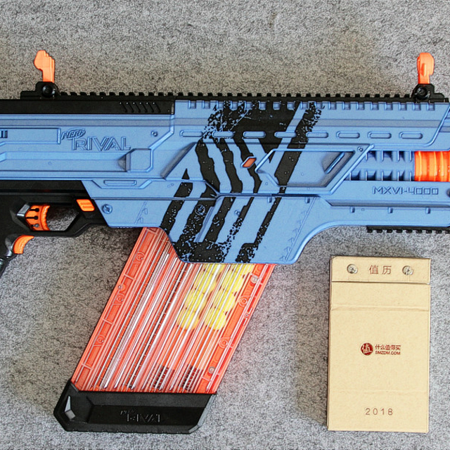 #本站首晒#NERF 热火 竞争者系列 KHAOS 卡俄斯 4000球弹枪