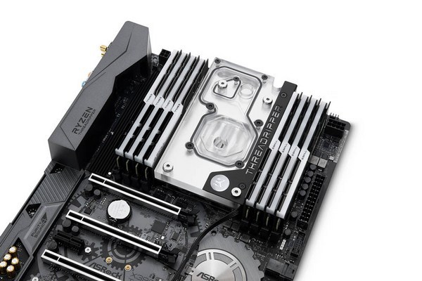 专为华擎X399平台：EK 推出 EK-FB ASRock X399 RGB 水冷头