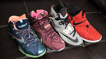 我的4双Nike 耐克 詹姆斯篮球鞋 晒单
