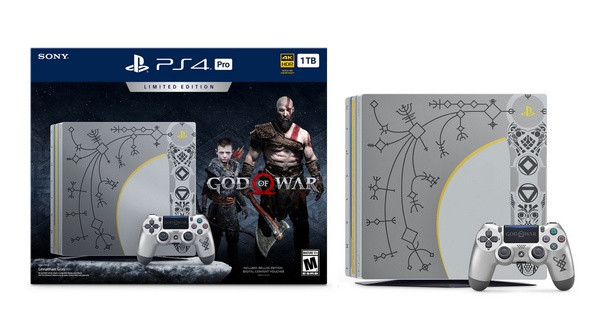 战神粉福利：SONY 索尼 推出《战神4》PS4 Pro 限量版 游戏机
