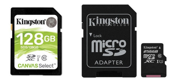 满足各类用户需求：Kingston 金士顿 发布 Canvas Select、Canvas Go! 和 Canvas React系列 SD / microSD 存储卡