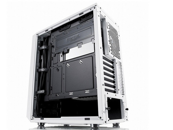 极简黑白撞色：Fractal Design 佛瑞克托设计 发布 Meshify C TG 极光白 机箱