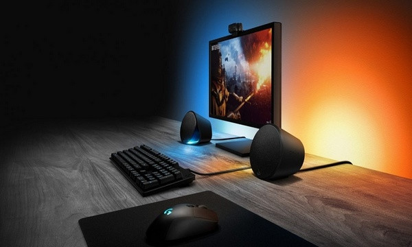 集成RGB氛围灯：Logitech 罗技 发布 G560 LightSync 2.1桌面音箱