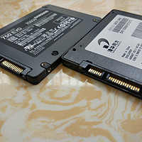 SAMSUNG 三星 750 250G VS THTF 清华同方 240G 固态硬盘 对比