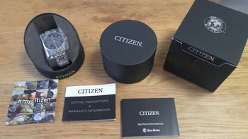 时隔四年的第二块西铁城光动能：Citizen 西铁城 bl 2141-52l 男款光动能腕表 简单开箱