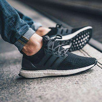 一个鞋型用4代—Adidas 阿迪达斯 Ultra Boost 4.0 运动鞋 开箱